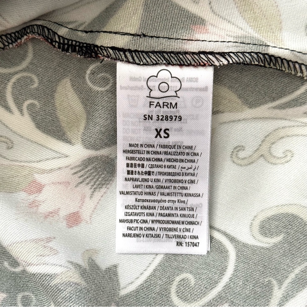 FARM Rio Flowing Beauty Maxi Dress, Size XS, NWT 🇧🇷 - Picture 16 of 16